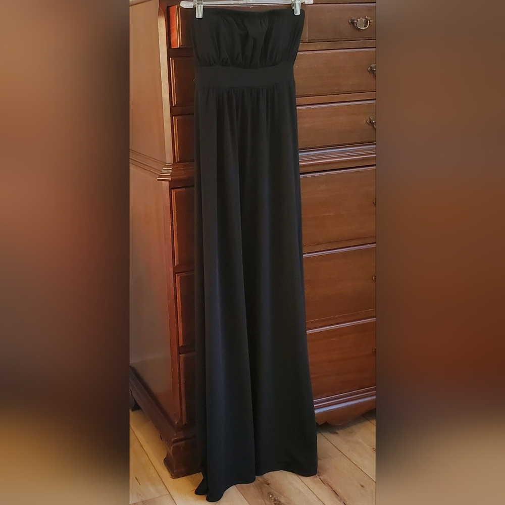 Candy Couture Strapless Maxi Dress